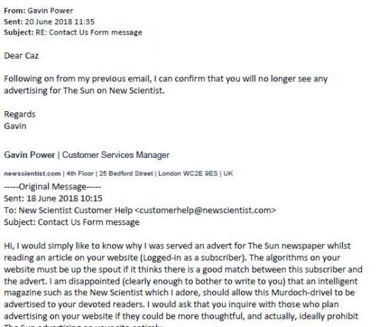 Proof that even the smallest protest can sometimes be worth it