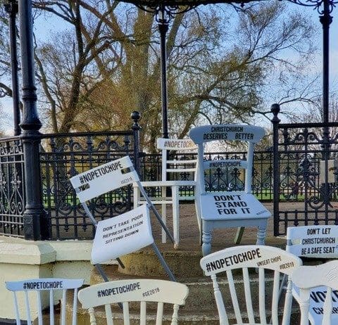 DON’T LET CHRISTCHURCH BE A SAFE SEAT: VOTE #NOPETOCHOPE
