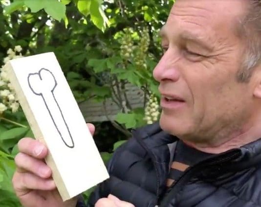 Just like everyone else Chris Packham loves a present