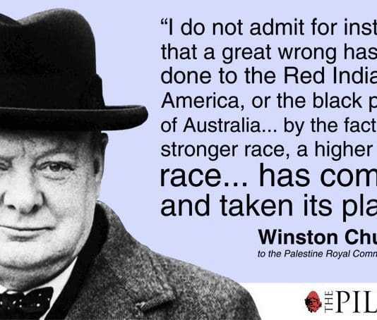 Churchill *was* a ‘white supremacist’ and ‘mass murderer.’ Those are simply historical facts