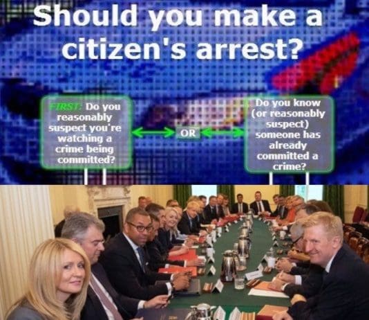 If Boris Johnson ignores the Benn Act can the public make a citizens arrest?