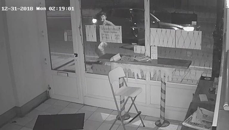 CCTV appeal after criminal damage to fast food restaurant in Christchurch
