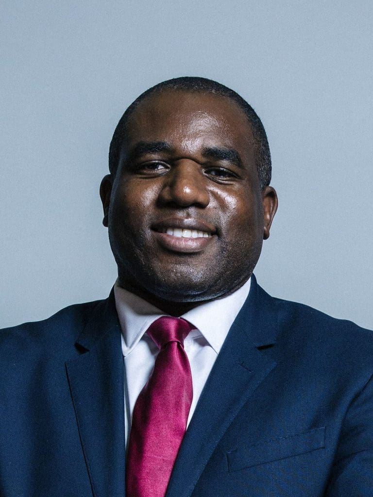 David Lammy Photographed Shaking War Criminal Warmly By The Hand