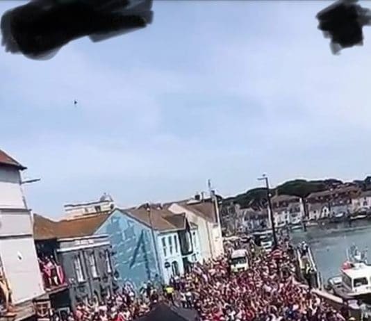 Thousands Watch England Thrash Panama In Weymouth