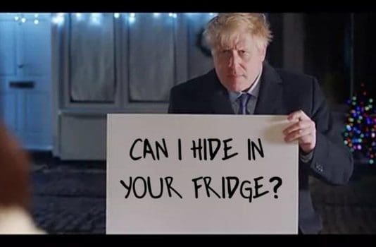 From F*** Off to hiding in a fridge. All in a days work for Boris Johnson campaign