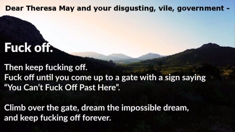 The government is depriving us of state and status