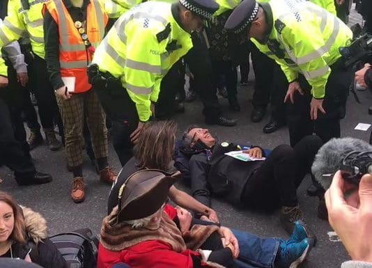 Dorset Eye contributor George Monbiot arrested at Extinction Rebellion