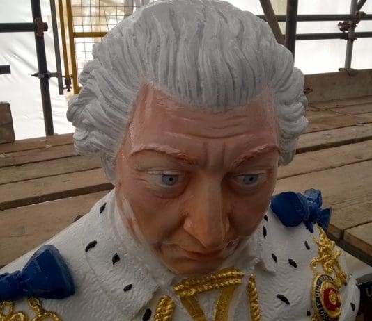 Kings statue works complete