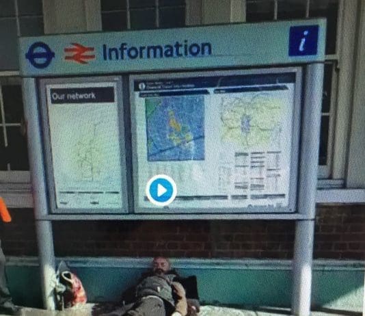 ‘This is appalling behaviour by Southern Rail UK staff towards a homeless man’