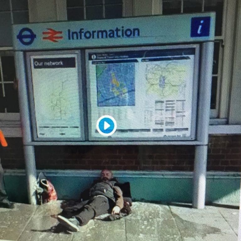 ‘This is appalling behaviour by Southern Rail UK staff towards a homeless man’