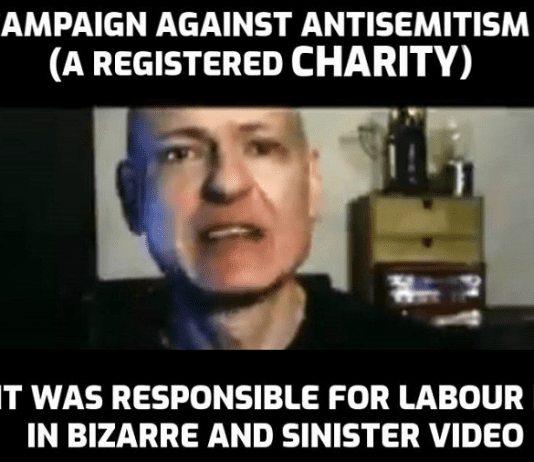 Zionist campaigner in the UK thanks spies… and attacks Christianity in bizarre Hanukkah celebration
