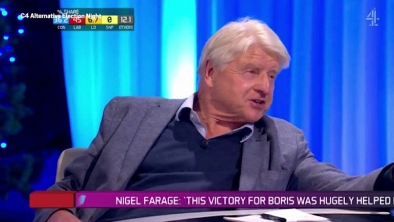 Boris Johnson’s dad is a racist ignorant sh**. But then over 50% of the country already knew that