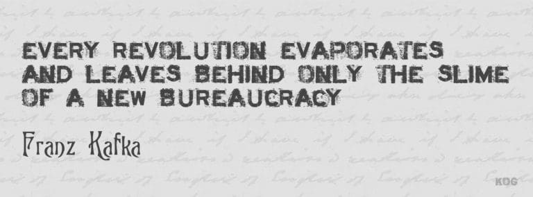 Bureaucracy – the blind leading the oppressed