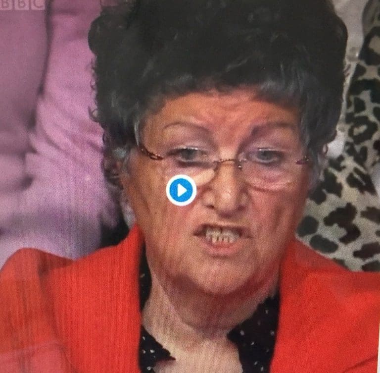 This lady speaks for us and yet the right wing politicians ignore her