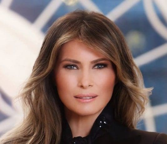 I see you, Melania Trump