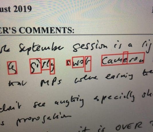 The redacted note by Boris Johnson reveals disturbing sexism
