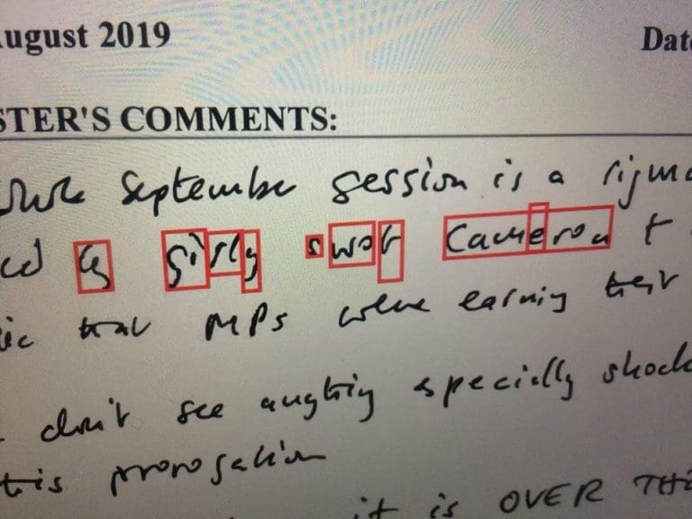 The redacted note by Boris Johnson reveals disturbing sexism