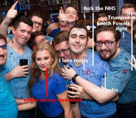 The youth wing of the Conservative party say ‘F**k the NHS’