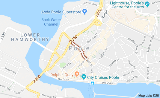 Woman punched in face in Poole