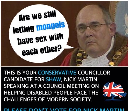 When Swindon Conservatives were asked about a racist… candidate