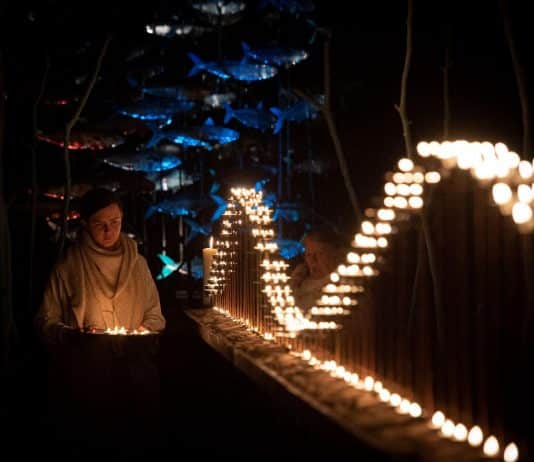 Poole shines as 52,000 visit town during light art festival