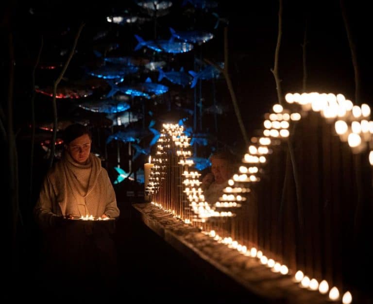 Poole shines as 52,000 visit town during light art festival