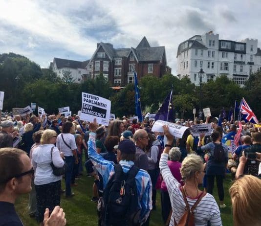 Bournemouth Anti- Prorogation Protest