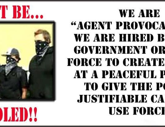 The United Kingdom has also infiltrated protest groups within Europe, often encouraging them to commit acts of violence in the process