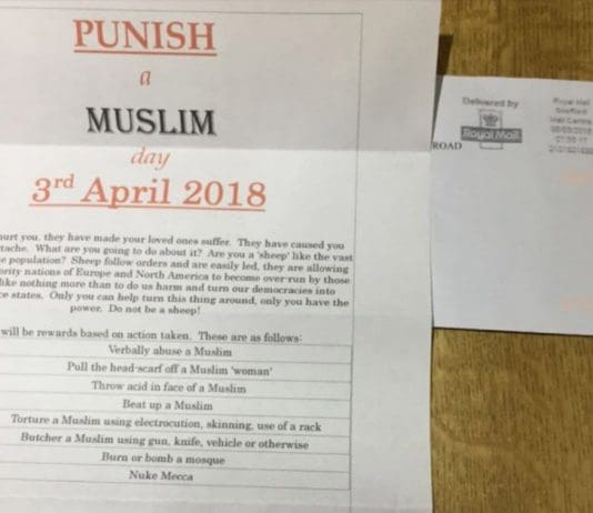 Far Right Fake News Exposed as One of Their Own Charged With Promoting ‘Punish a Muslim Day’