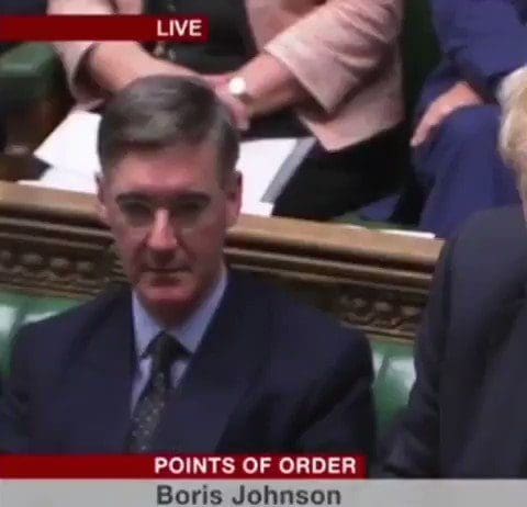 The look on Mr Rees Mogg’s face is priceless