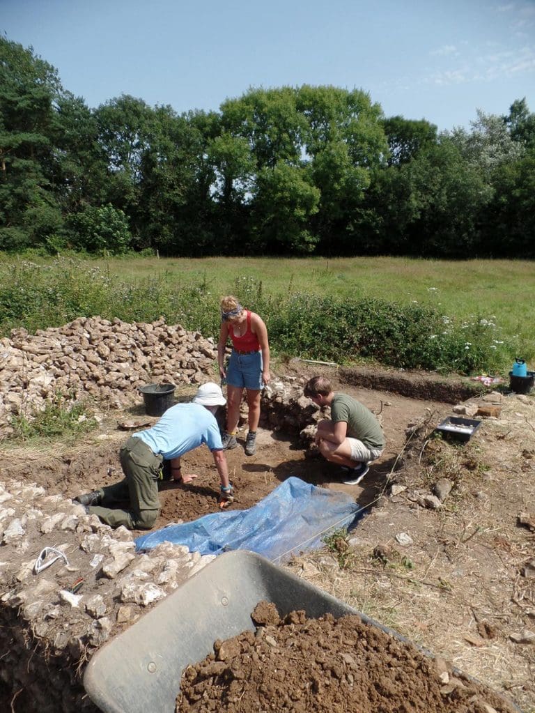 Roman Villa re-discovered on DWT nature reserve