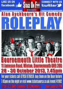 Sir Alan Ayckbourn’s Hit Comedy ‘RolePlay’ at the Bournemouth Little Theatre