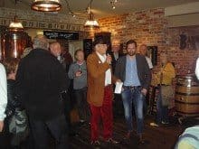 TOWN CRIER CELEBRATES CAMRA PREVIEW EVENING AT NEW DORCHESTER BREWPUB