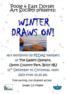 “WINTER DRAWS ON!”