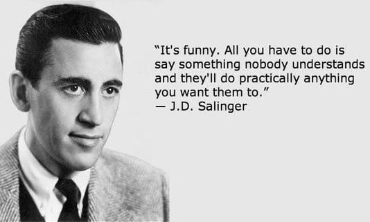 From Beyond the Grave: J. D. Salinger