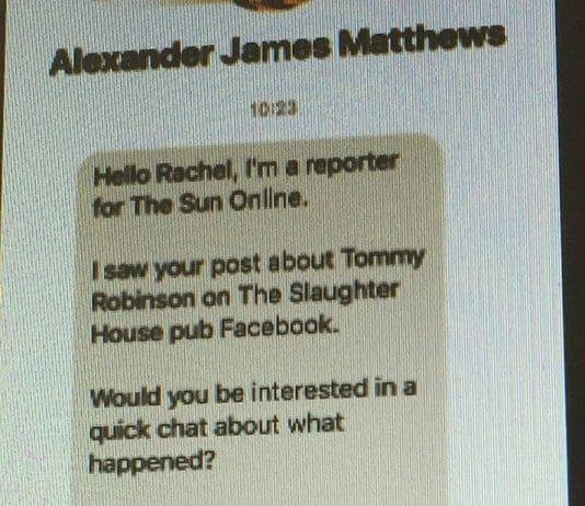 The perfect response to a Sun journalist