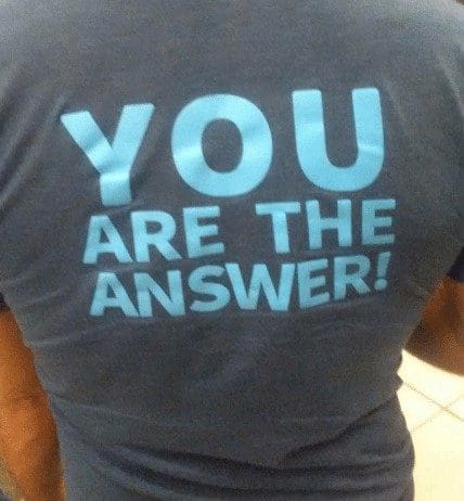 “If you want something done, you gotta do it yourself!”