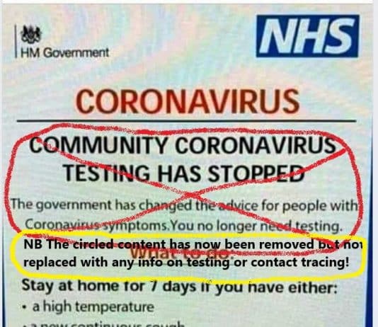 “TEST! TEST! TEST!” SO WHY HAVEN’T WE?