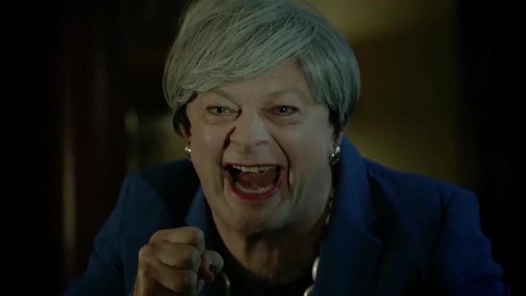 Andy Serkis Does Theresa May