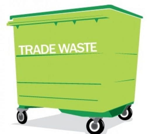 Businesses must deal with trade waste