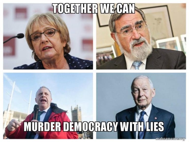Murdering Democracy With Lies
