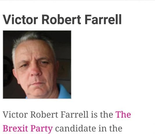 Victor Robert Farrell the Brexit candidate for the constituency of Glenrothes in his own words