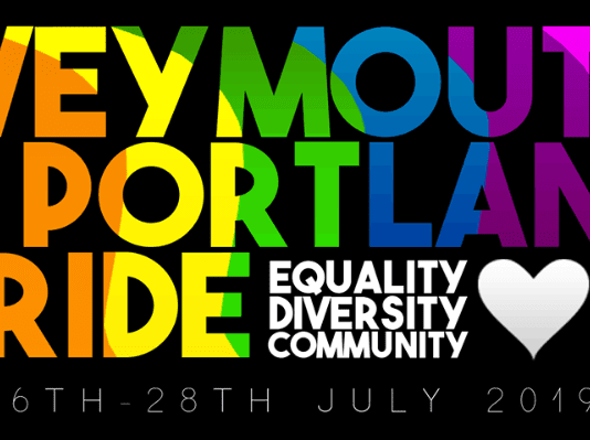 Weymouth & Portland to host the first annual LGBT+ Pride Celebration – Summer 2019 Weymouth and Portland Pride July 26th -28th 2019