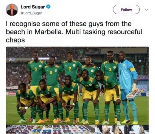 Shut the door on the way out Mr Sugar