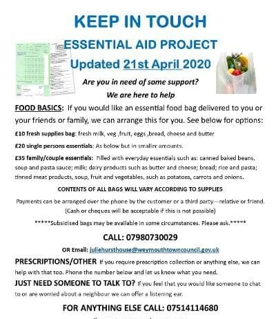 Help continues to pour in for local charity supporting those in need during the COVID-19 outbreak