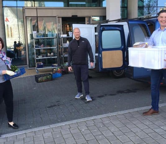 Hilton Bournemouth donates food to Encore care homes