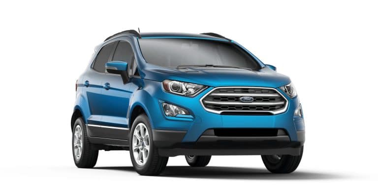 Light blue Ford Ecosport involved in hit and run damage in Weymouth