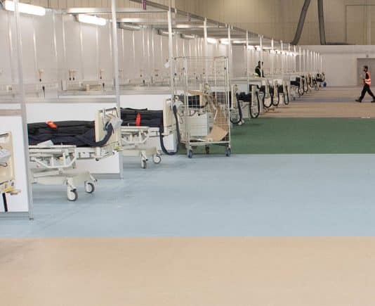 NHS Nightingale, one big virus aerosol chamber