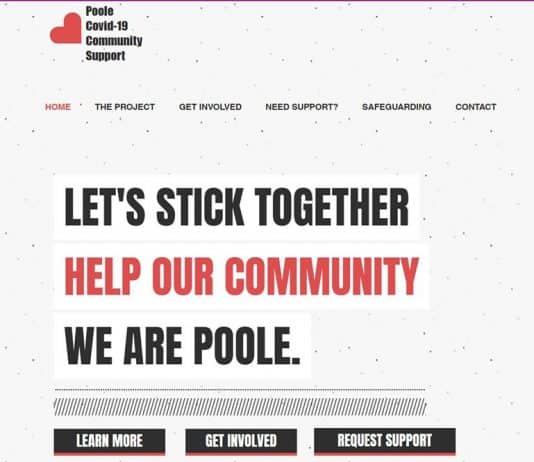A big thank you for setting up Poole Covid-19 Community Support