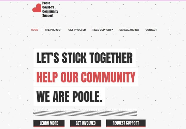 A big thank you for setting up Poole Covid-19 Community Support